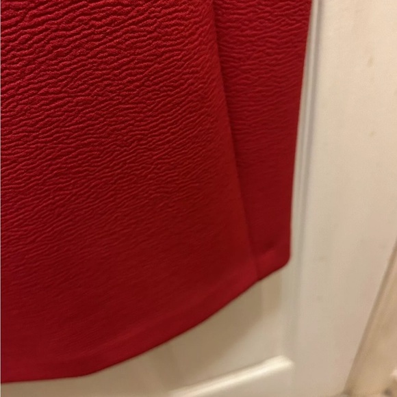 Calvin Klein Elegant Red Sleeveless Dress Sz 10 EUC!! - Picture 6 of 10